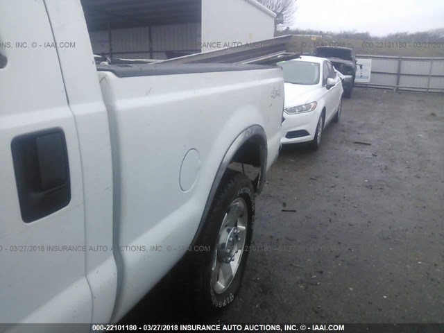 1FTSW21565EC20122 - 2005 FORD F250 SUPER DUTY WHITE photo 6