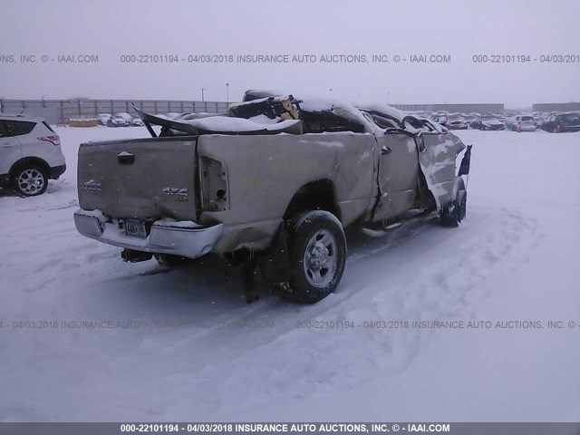 3D7KU28C34G234700 - 2004 DODGE RAM 2500 ST/SLT 棕色 照片 4