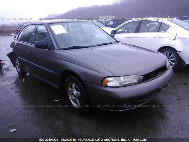 4S3BD6353S6233913 - 1995 SUBARU LEGACY L BROWN photo 1