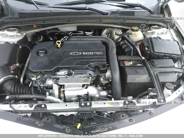 1G1ZB5ST4GF284223 - 2016 CHEVROLET MALIBU LS SILVER photo 10