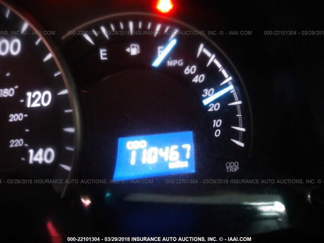 4T1BF1FKXCU045185 - 2012 TOYOTA CAMRY SE/LE/XLE BLACK photo 7