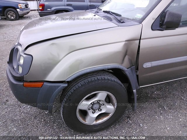 5N1DD28T02C580198 - 2002 NISSAN XTERRA XE BROWN photo 6