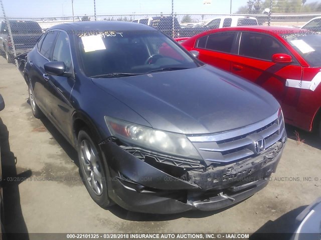 5J6TF2H59CL001118 - 2012 HONDA CROSSTOUR EXL GRAY photo 1