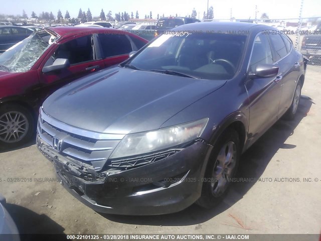 5J6TF2H59CL001118 - 2012 HONDA CROSSTOUR EXL ნაცრისფერი ფოტო 2