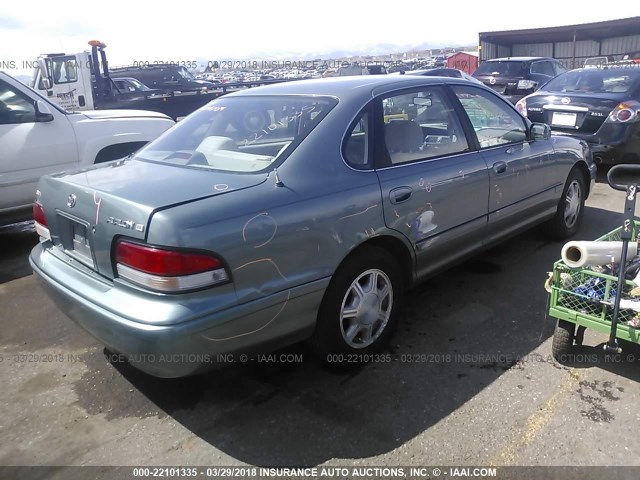 4T1BF12B6TU105565 - 1996 TOYOTA AVALON XL/XLS GREEN photo 4