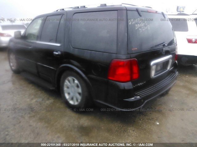 5LMFU27R23LJ42358 - 2003 LINCOLN NAVIGATOR BLACK photo 3