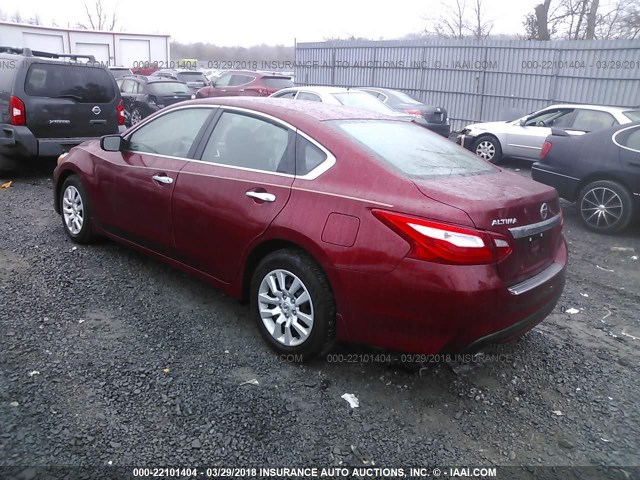 1N4AL3AP6HC228707 - 2017 NISSAN ALTIMA 2.5/S/SV/SL/SR RED photo 3