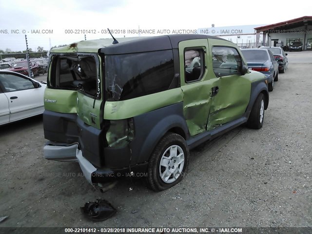 5J6YH17308L007648 - 2008 HONDA ELEMENT LX GREEN photo 6