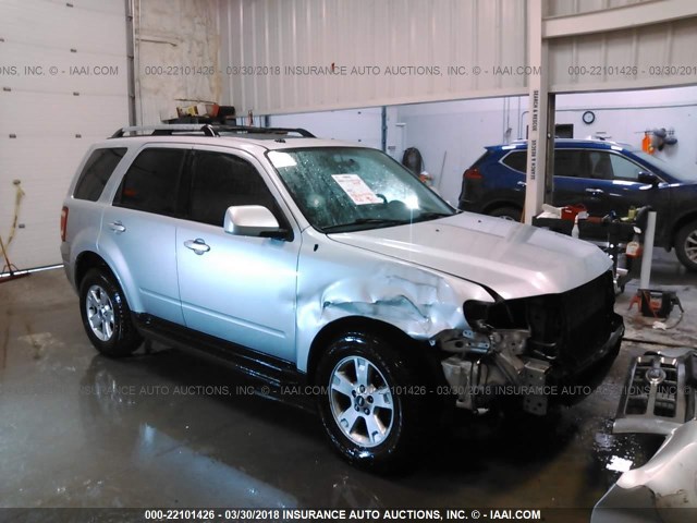 1FMCU9EG6CKB92279 - 2012 FORD ESCAPE LIMITED SILVER photo 1