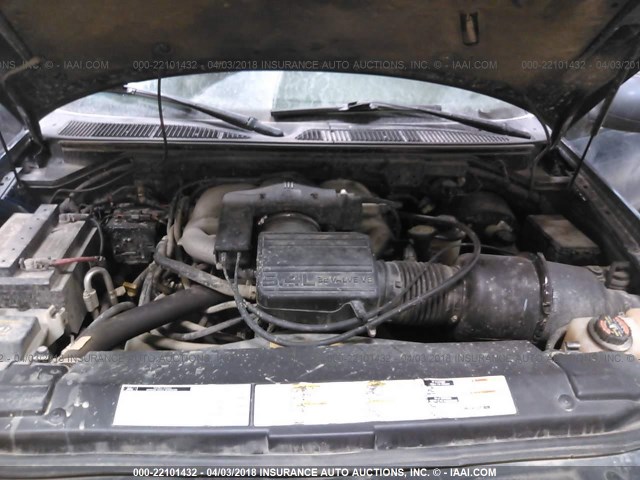 5LMPU28A8YLJ12429 - 2000 LINCOLN NAVIGATOR BLUE photo 10