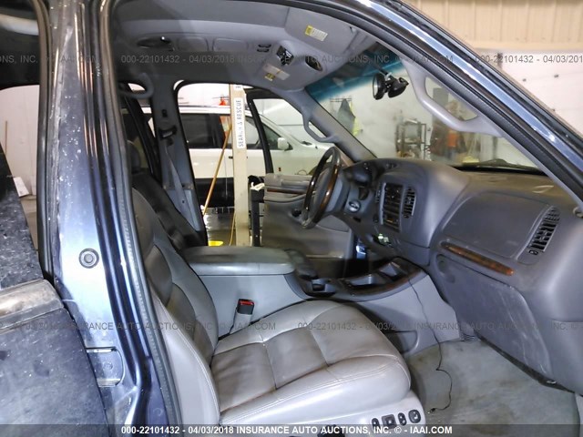 5LMPU28A8YLJ12429 - 2000 LINCOLN NAVIGATOR 蓝色 照片 5