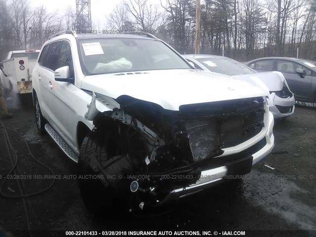 4JGDF7CE8DA149798 - 2013 MERCEDES-BENZ GL 450 4MATIC WHITE photo 1