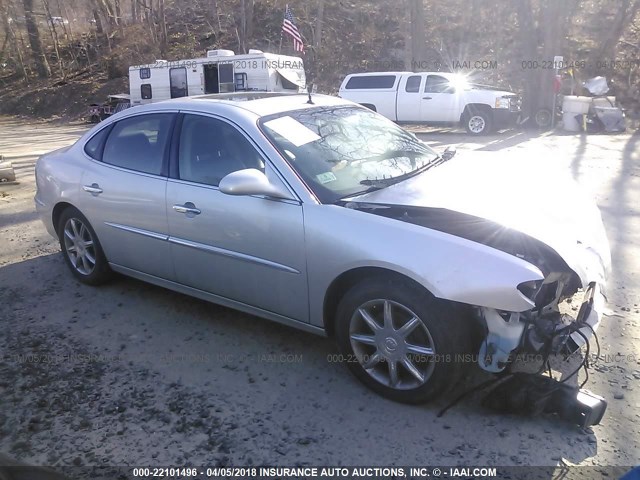 2G4WE567151332369 - 2005 BUICK LACROSSE CXS SILVER photo 1