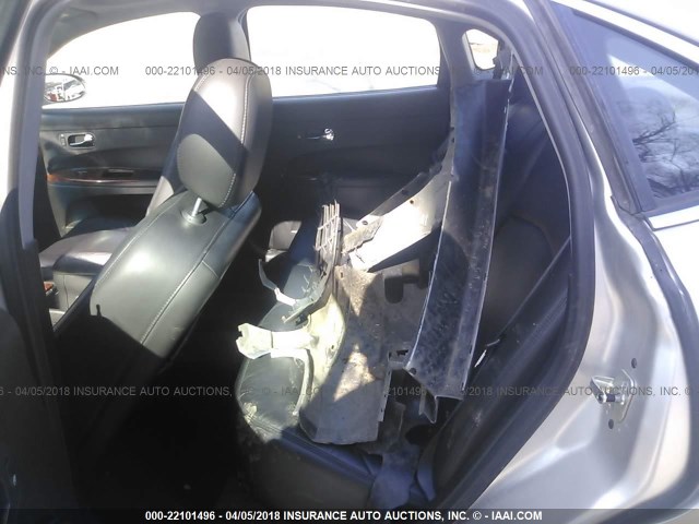 2G4WE567151332369 - 2005 BUICK LACROSSE CXS SILVER photo 8