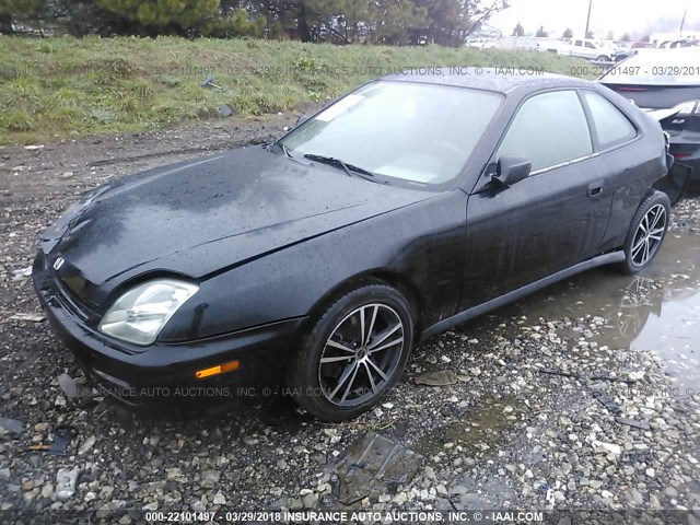 JHMBB6249VC003019 - 1997 HONDA PRELUDE BLACK photo 2