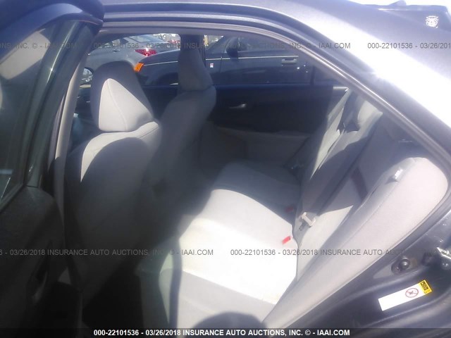 4T1BF1FKXEU333792 - 2014 TOYOTA CAMRY L/SE/LE/XLE 灰色 照片 8