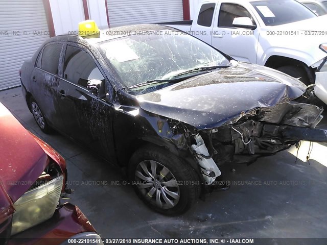 5YFBU4EE8DP106085 - 2013 TOYOTA COROLLA S/LE BLACK photo 1