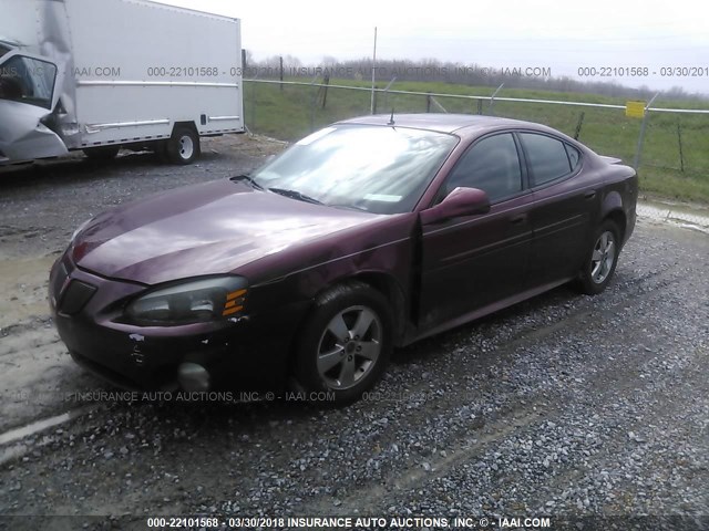 2G2WS522851190100 - 2005 PONTIAC GRAND PRIX GT Kastanienbraun Foto 2