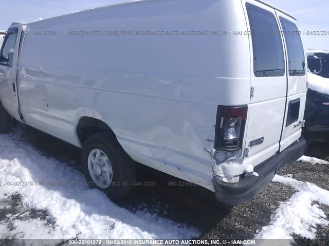 1FTSS34L89DA00469 - 2009 FORD ECONOLINE E350 SUPER DUTY VAN WHITE photo 9