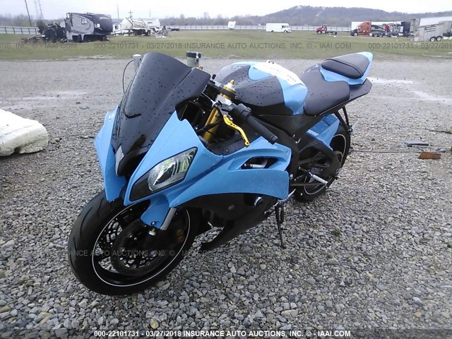 JYARJ16E4EA030175 - 2014 YAMAHA YZFR6 BLUE photo 2