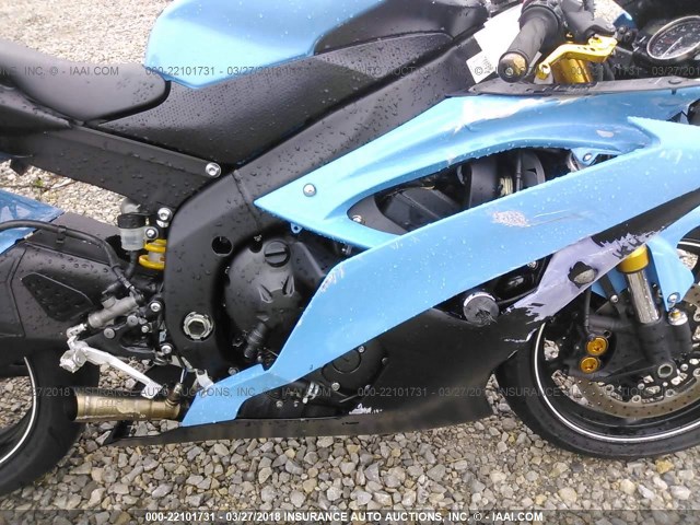 JYARJ16E4EA030175 - 2014 YAMAHA YZFR6 BLUE photo 8