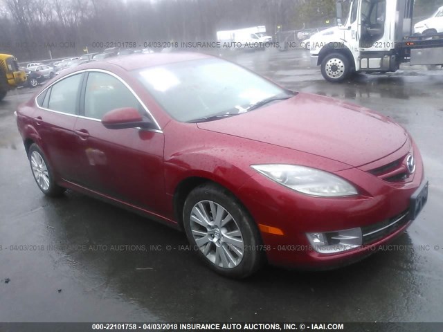 1YVHP82A795M18553 - 2009 MAZDA 6 I RED photo 1