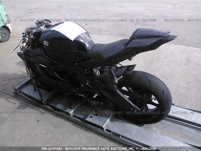 JYARJ28E6HA002188 - 2017 YAMAHA YZFR6 BLACK photo 3