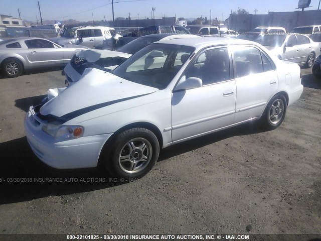 2T1BR18E6WC099894 - 1998 TOYOTA COROLLA VE/CE/LE WHITE photo 2