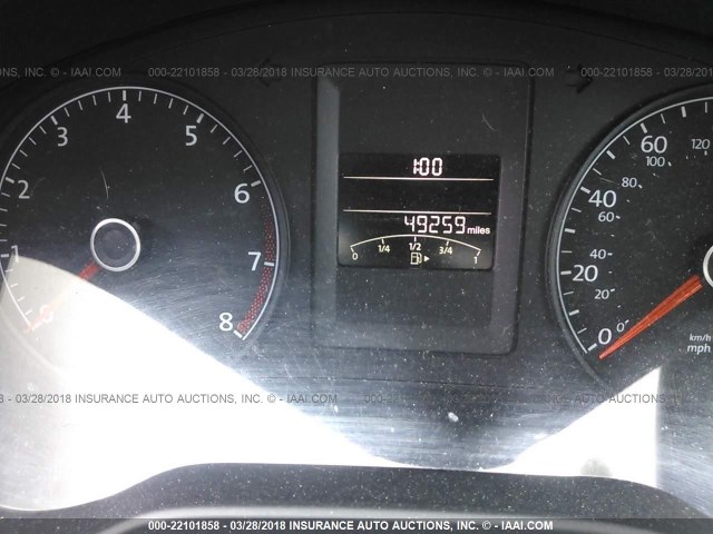 3VW2K7AJ7DM223719 - 2013 VOLKSWAGEN JETTA S 红色 照片 7