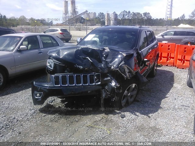 1C4RJEBG5FC906437 - 2015 JEEP GRAND CHEROKEE LIMITED BLACK photo 6