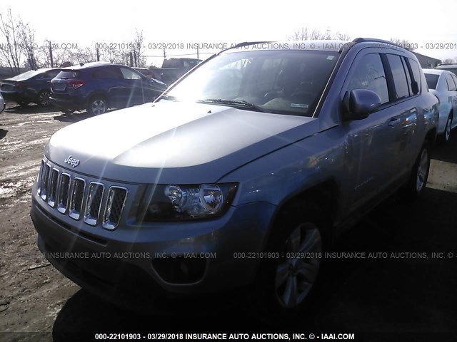 1C4NJDEB5GD712642 - 2016 JEEP COMPASS LATITUDE 银色 照片 2