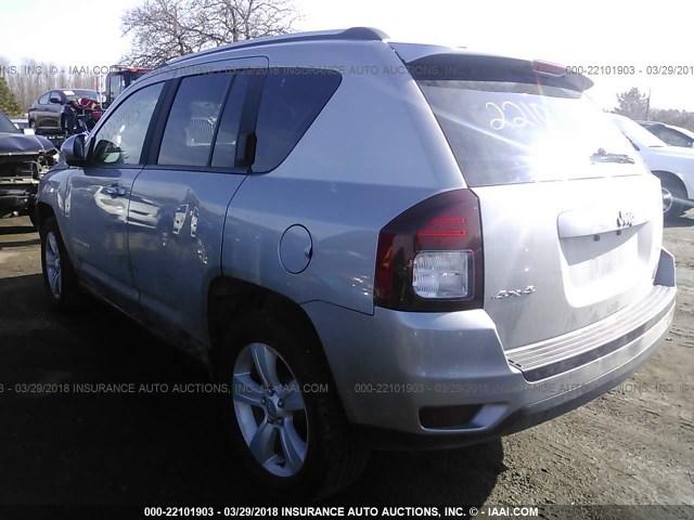 1C4NJDEB5GD712642 - 2016 JEEP COMPASS LATITUDE 银色 照片 3