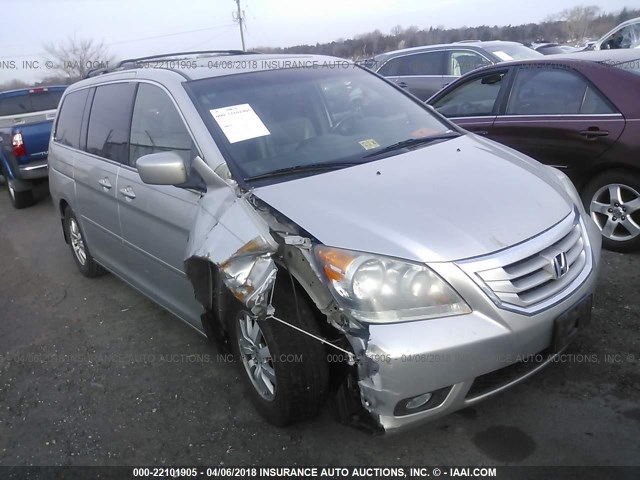5FNRL38729B028849 - 2009 HONDA ODYSSEY EXL ვერცხლისფერი ფოტო 1
