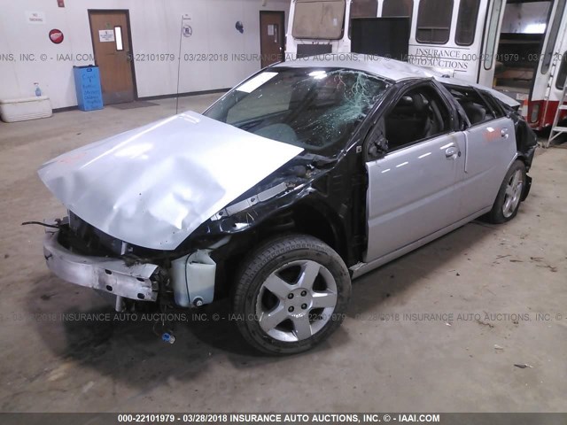 1G8AJ55F16Z179272 - 2006 SATURN ION LEVEL 2 SILVER photo 2