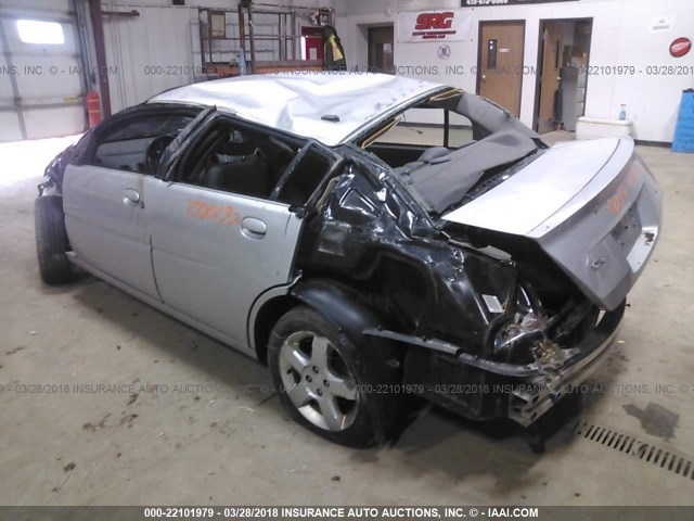 1G8AJ55F16Z179272 - 2006 SATURN ION LEVEL 2 SILVER photo 3