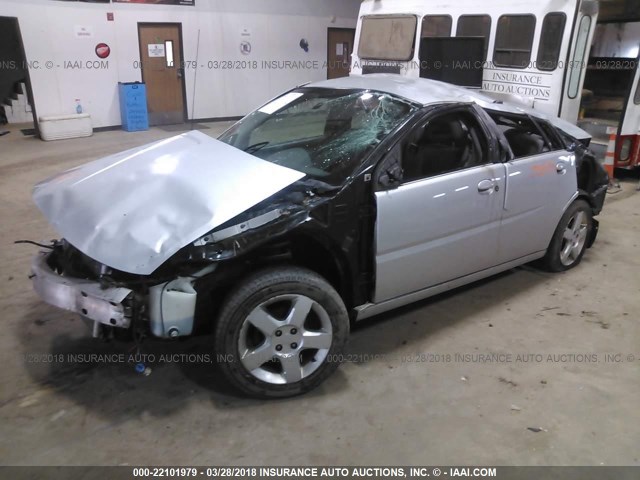 1G8AJ55F16Z179272 - 2006 SATURN ION LEVEL 2 SILVER photo 6