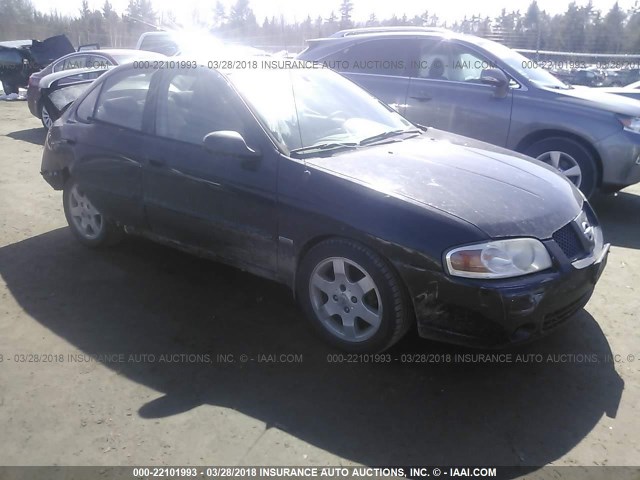 3N1CB51D76L472894 - 2006 NISSAN SENTRA 1.8/1.8S BLACK photo 1