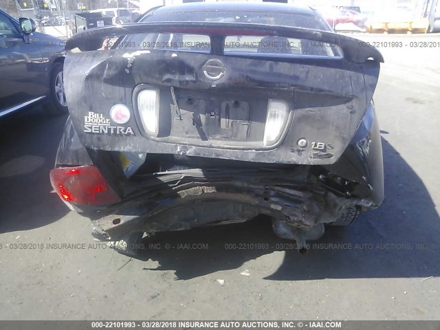 3N1CB51D76L472894 - 2006 NISSAN SENTRA 1.8/1.8S BLACK photo 6