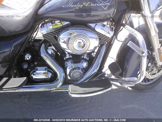 1HD1FB4329Y658838 - 2009 HARLEY-DAVIDSON FLHR BLUE photo 8