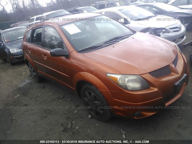 5Y2SL62854Z436205 - 2004 PONTIAC VIBE ORANGE photo 1