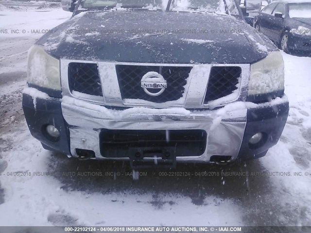 5N1AA08B94N717086 - 2004 NISSAN ARMADA SE/LE TEAL photo 6