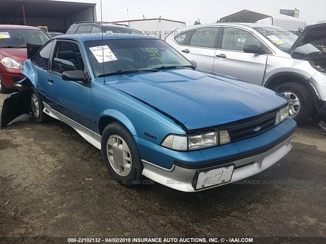 1G1JF11W9K7117865 - 1989 CHEVROLET CAVALIER Z24 BLUE photo 1