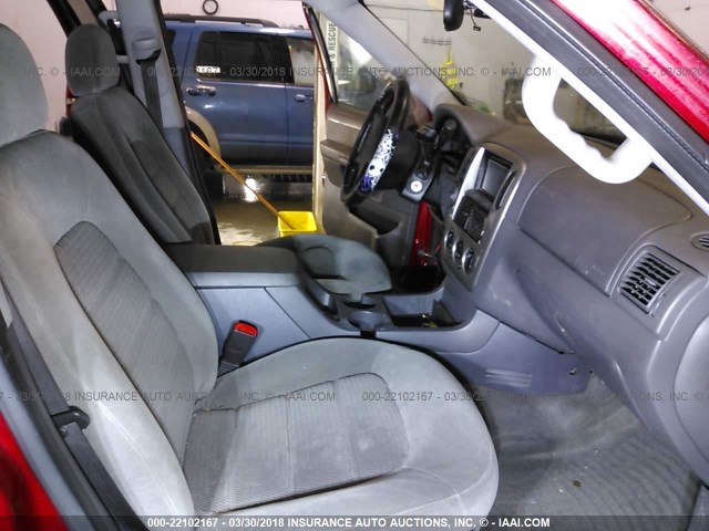 1FMZU73W94ZA33404 - 2004 FORD EXPLORER XLT/XLT SPORT/NBX 红色 照片 5