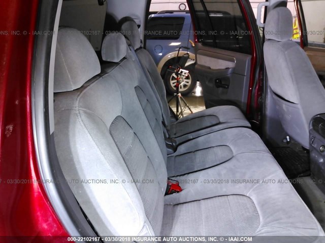 1FMZU73W94ZA33404 - 2004 FORD EXPLORER XLT/XLT SPORT/NBX 红色 照片 8