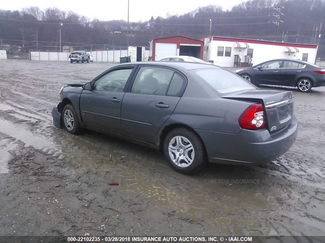 1G1ZS58F97F206621 - 2007 CHEVROLET MALIBU LS 灰色 照片 3