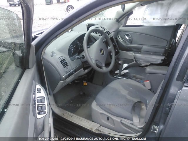 1G1ZS58F97F206621 - 2007 CHEVROLET MALIBU LS 灰色 照片 5