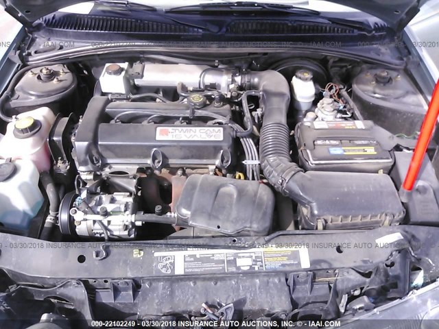 1G8ZK5272XZ278827 - 1999 SATURN SL2 GREEN photo 10