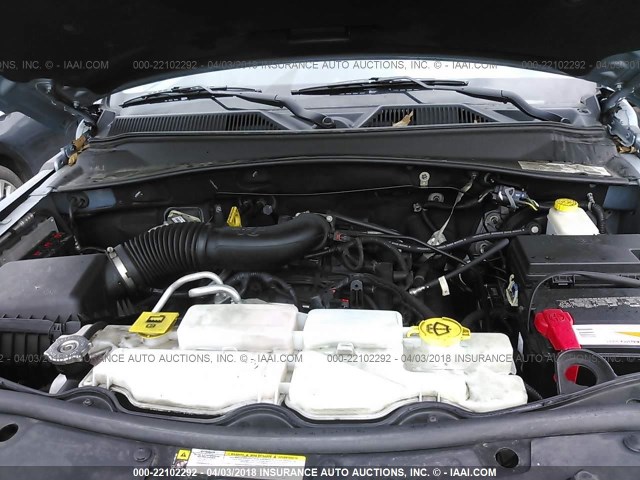 1C4PJLAK4CW207862 - 2012 JEEP LIBERTY SPORT 浅蓝色 照片 10