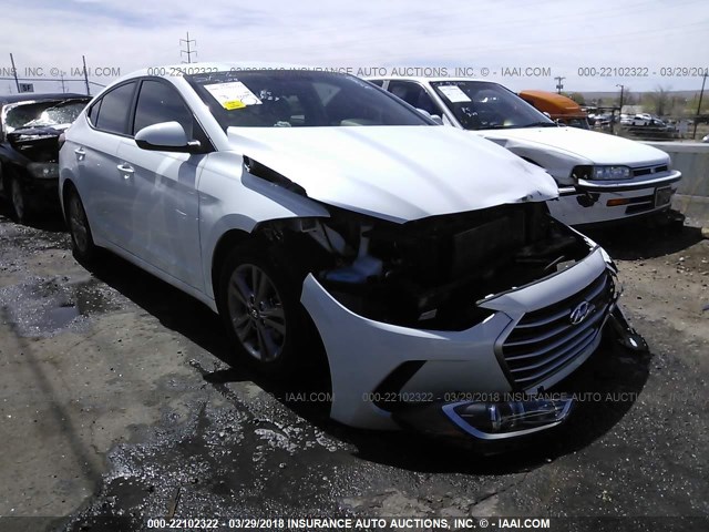 5NPD84LF8HH024921 - 2017 HYUNDAI ELANTRA SE/VALUE/LIMITED WHITE photo 1