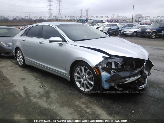 3LN6L2LU5FR623212 - 2015 LINCOLN MKZ HYBRID SILVER photo 1